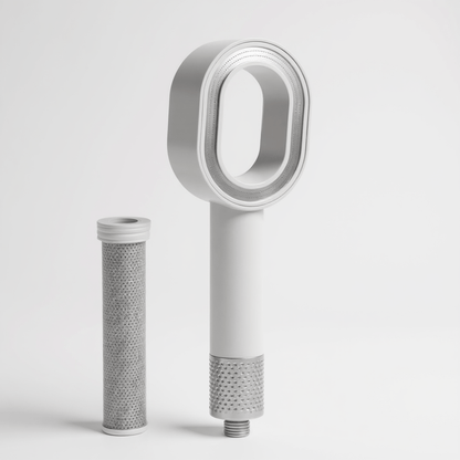 Pommeau de Douche Anti - Calcaire – Haute Pression & Économie d’Eau | Fluens™ - Fluens