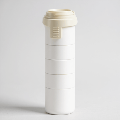 Pommeau de Douche Anti - Calcaire – Haute Pression, Économique, 5 Modes - Fluens