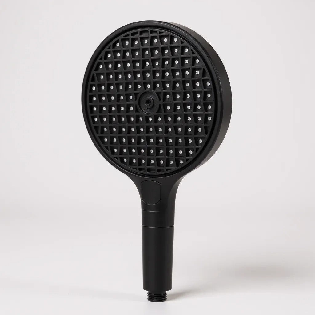 Pommeau de douche anti - calcaire XXL – haute pression, 3 modes - Fluens