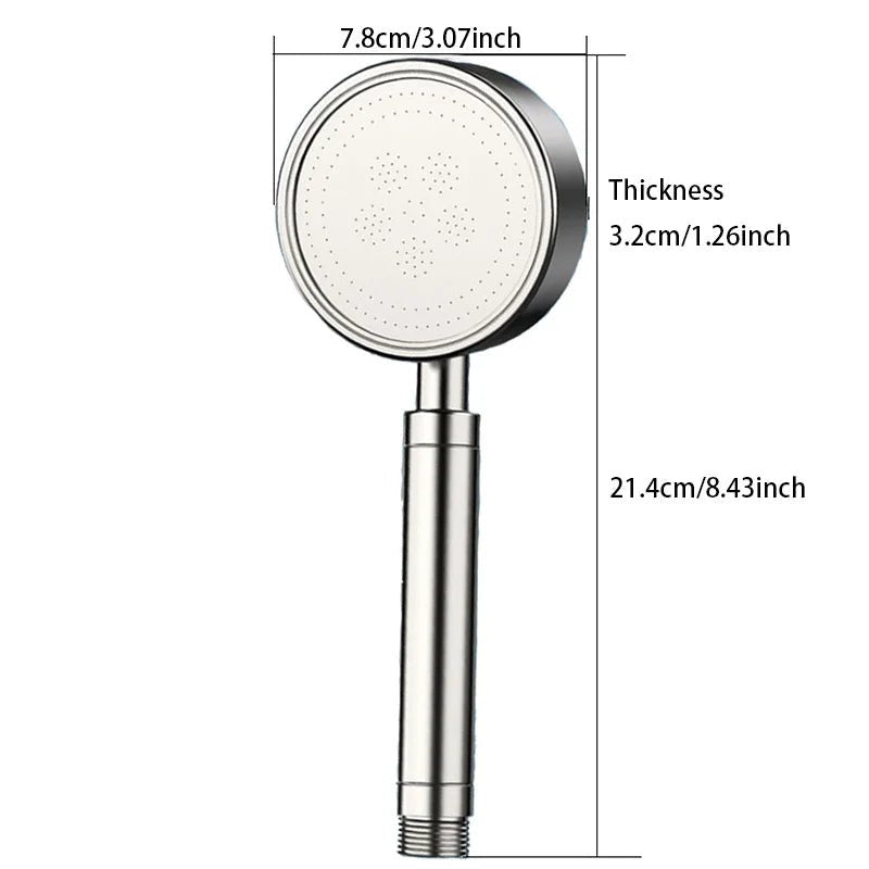 Pommeau de Douche Haute Pression – Inoxydable & Durable - Fluens