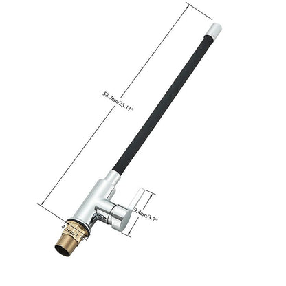 Robinet de Cuisine – Mitigeur à Bec Flexible 360° en Acier Inoxydable - Fluens