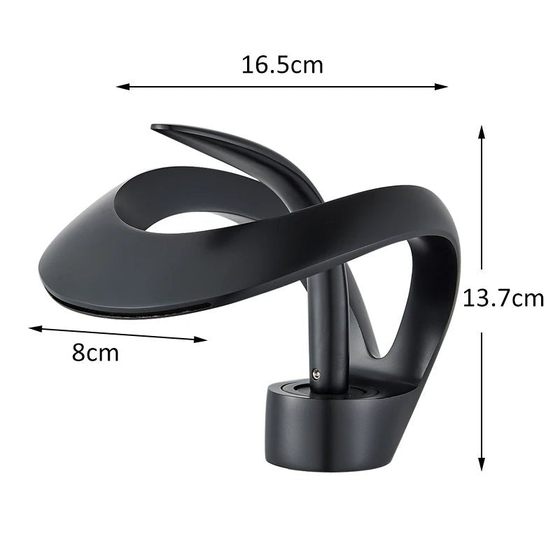 Robinet de salle de bain cascade design – Mitigeur en laiton durable - Fluens