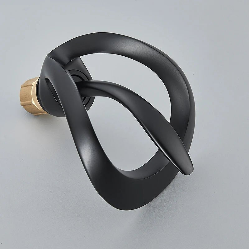 Robinet de salle de bain cascade design – Mitigeur en laiton durable - Fluens