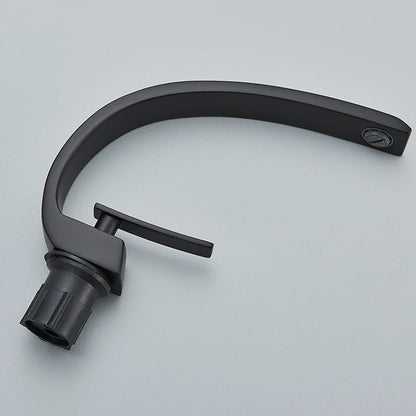 Robinet de salle de bain en laiton – design courbé luxueux - Fluens