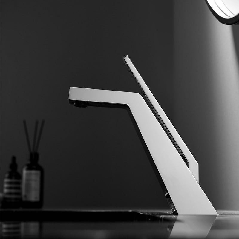 Robinet de salle de bain moderne en laiton – Mitigeur haut de gamme durable - Fluens