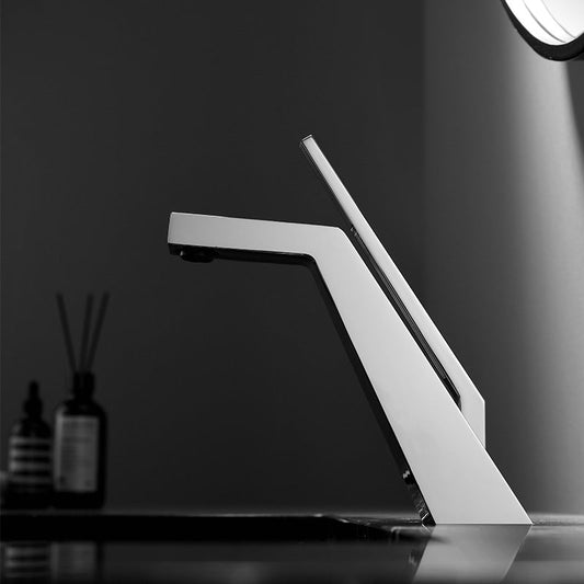 Robinet de salle de bain moderne en laiton – Mitigeur haut de gamme durable - Fluens