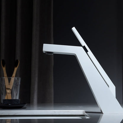 Robinet de salle de bain moderne en laiton – Mitigeur haut de gamme durable - Fluens