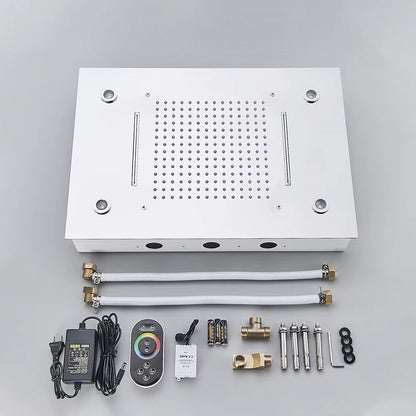 Tête de Douche LED Encastrable – Luxe - Fluens